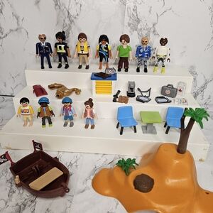 Playmobil  Figures And Accessories Lot
